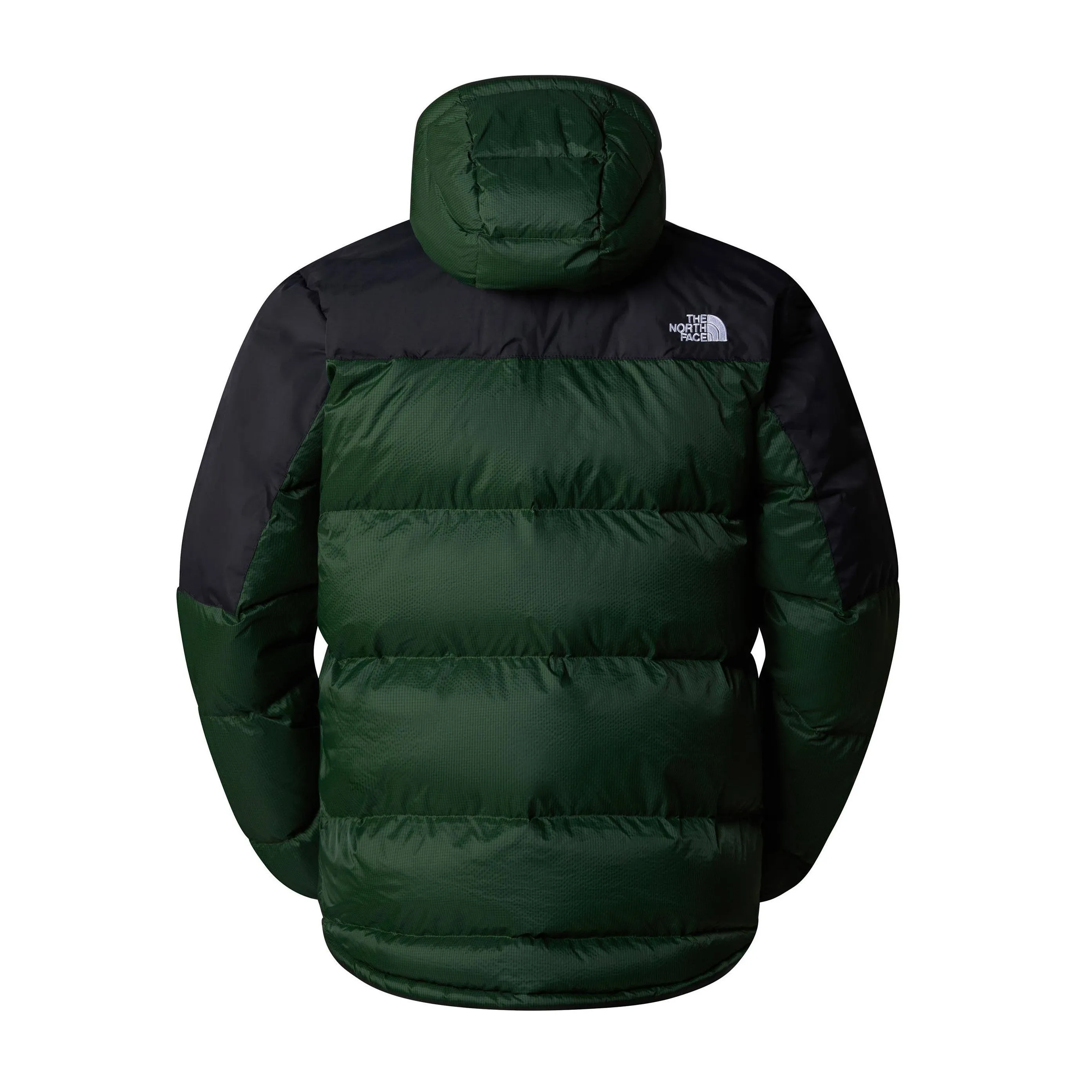 The North Face men's down jacket with hood Diablo Down Hood NF0A4M9LKII green-black