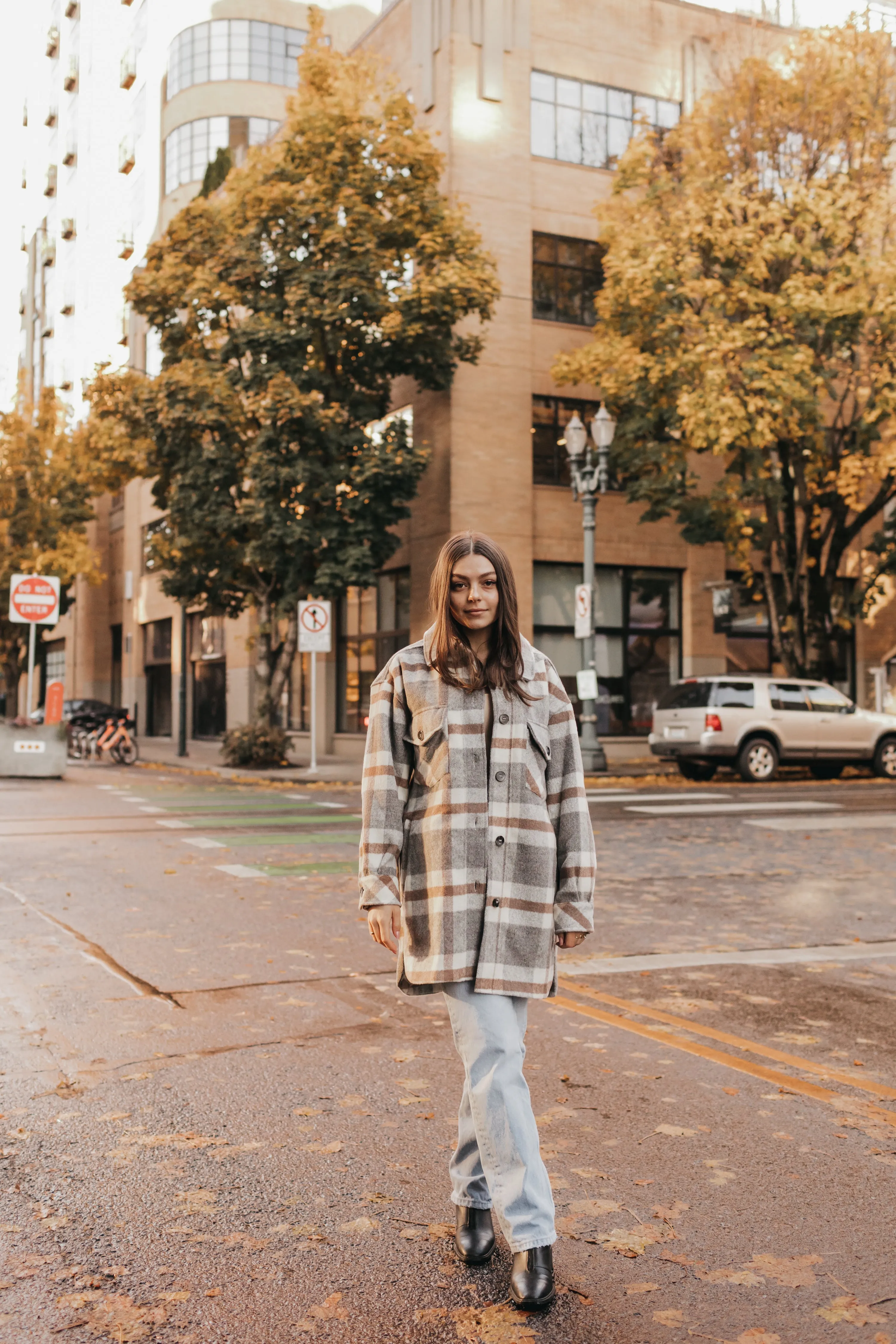 Trendy Shacket in Grey