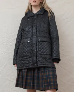 Vintage DKNY Black Quilted Jacket (S/M)