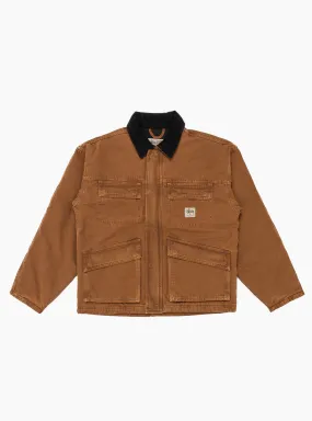 Washed Canvas Shop Jacket Bronze