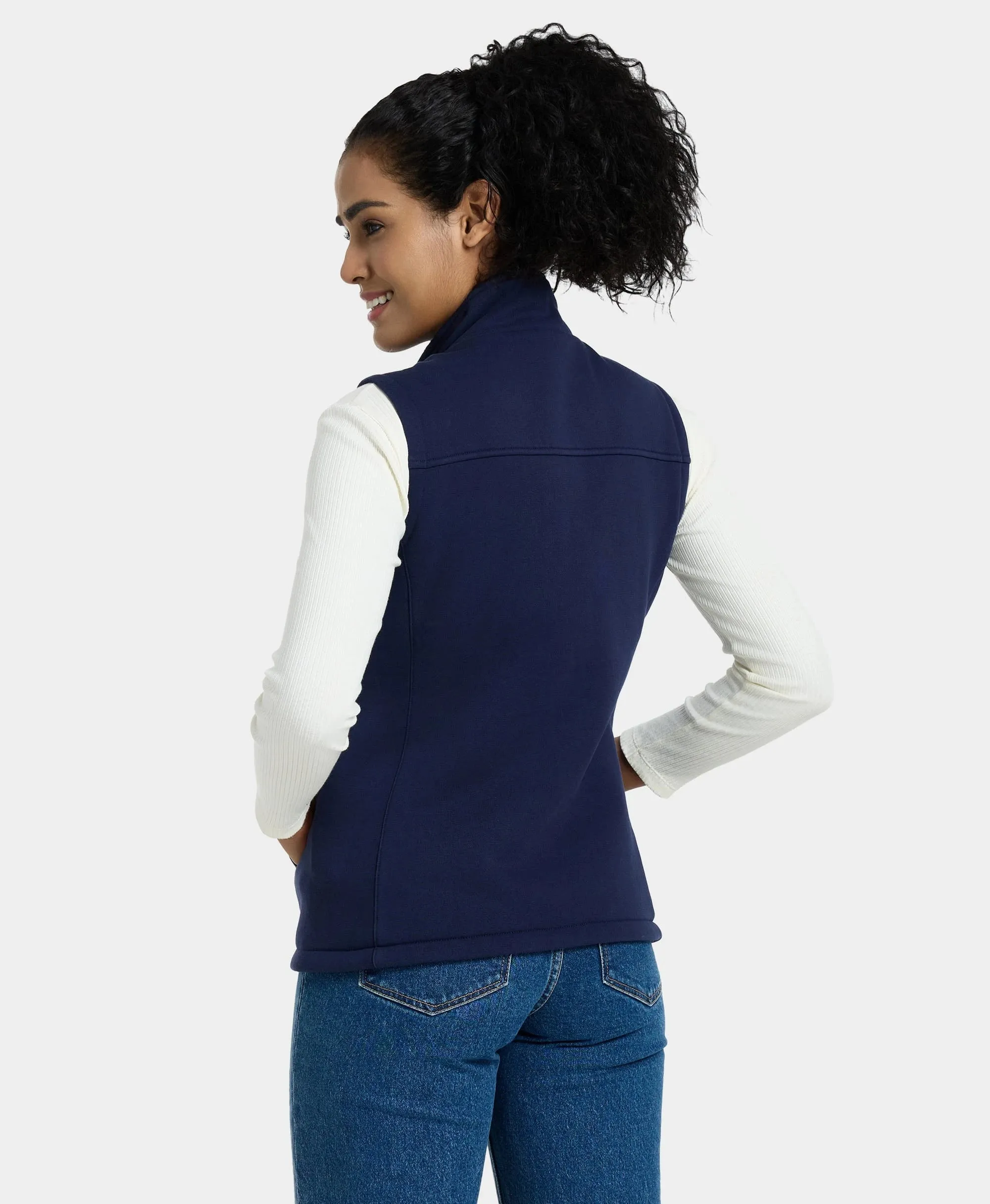 Women's Heated Fleece Vest - New Colors