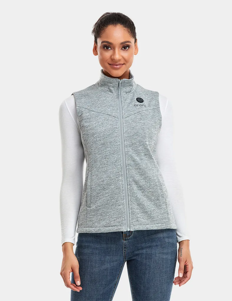 Women's Heated Fleece Vest - New Colors