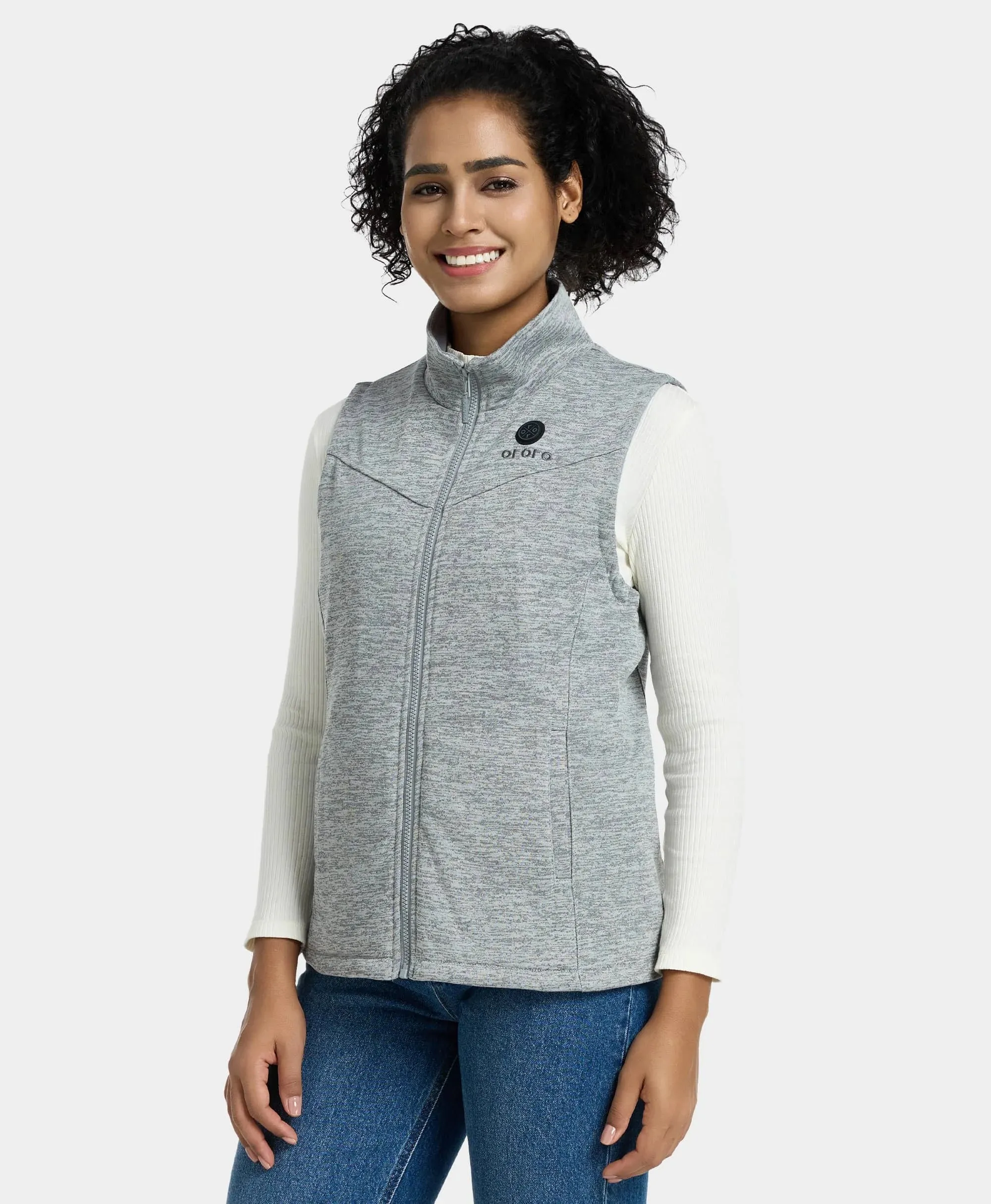 Women's Heated Fleece Vest - New Colors