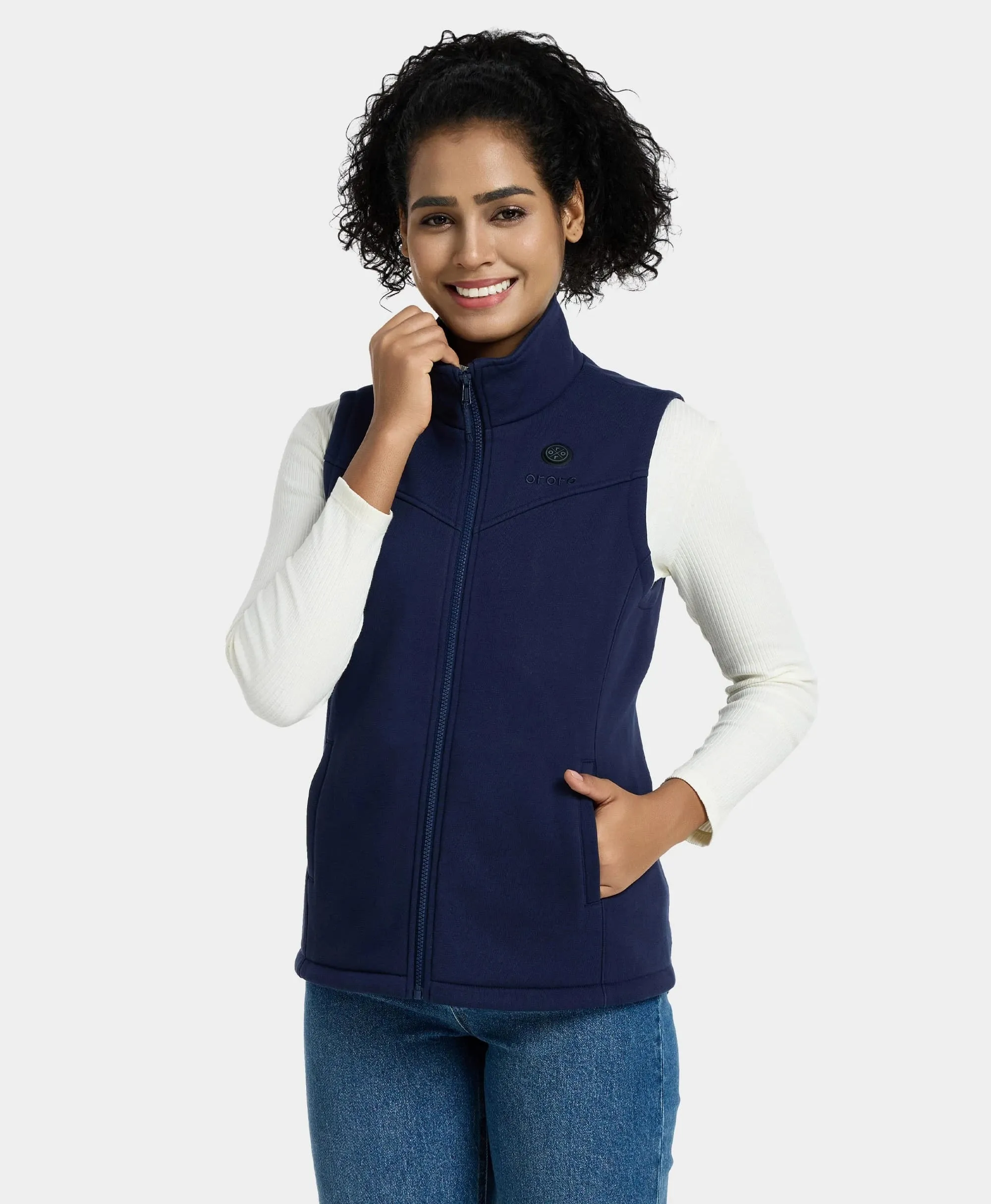 Women's Heated Fleece Vest - New Colors