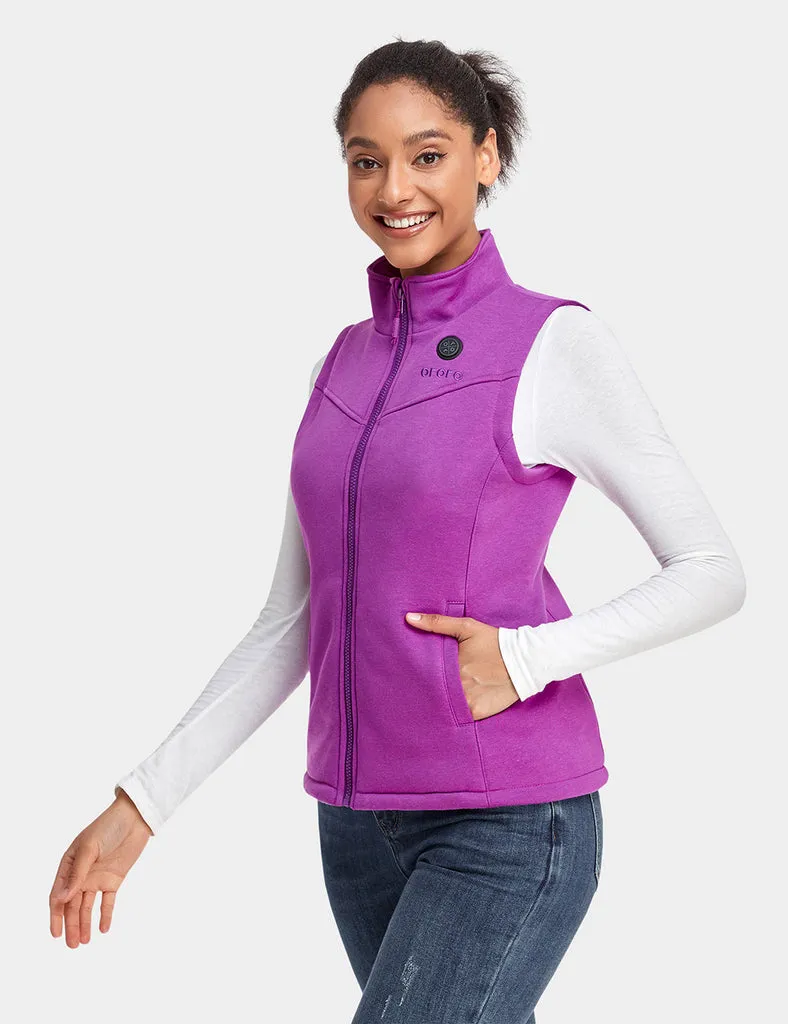 Women's Heated Fleece Vest - New Colors