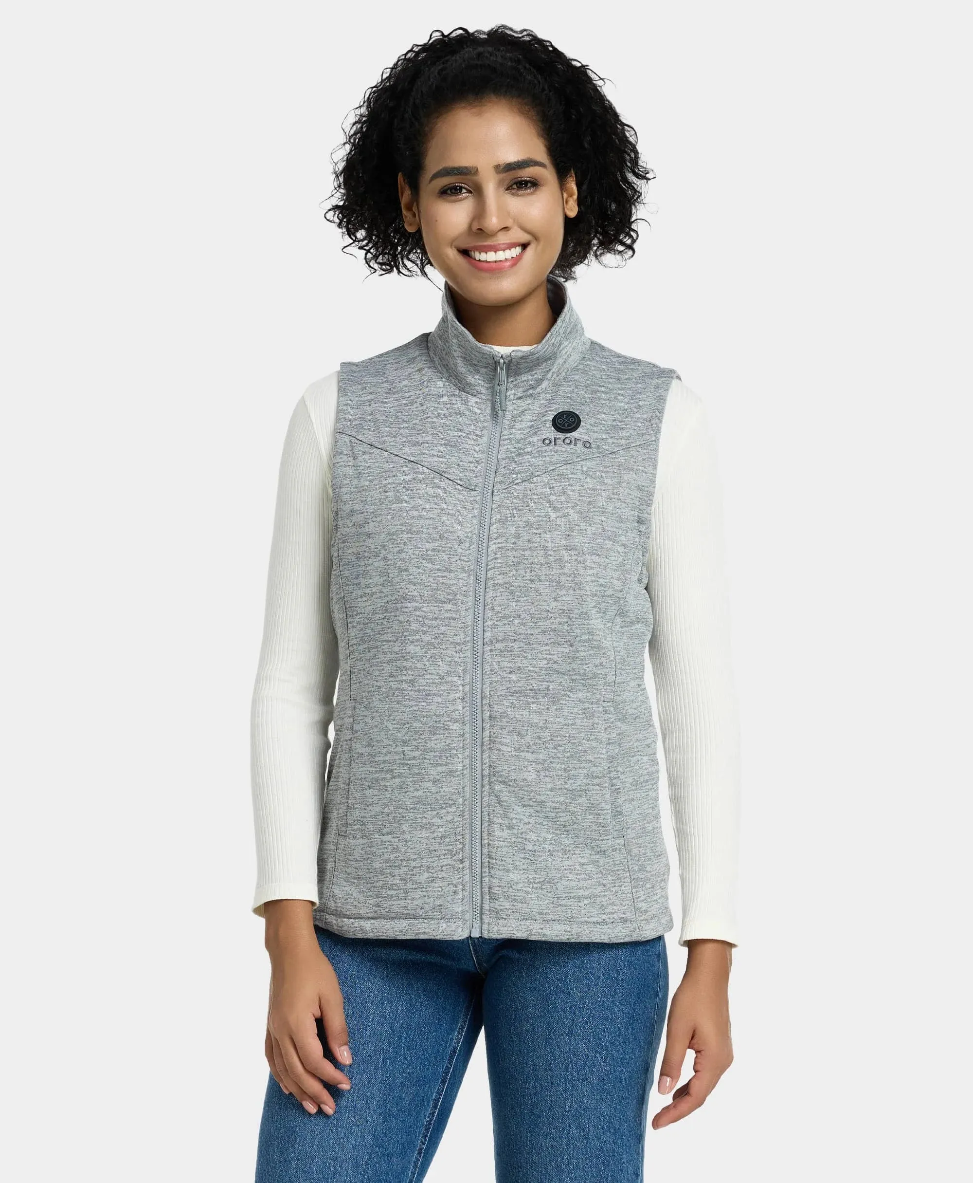 Women's Heated Fleece Vest - New Colors