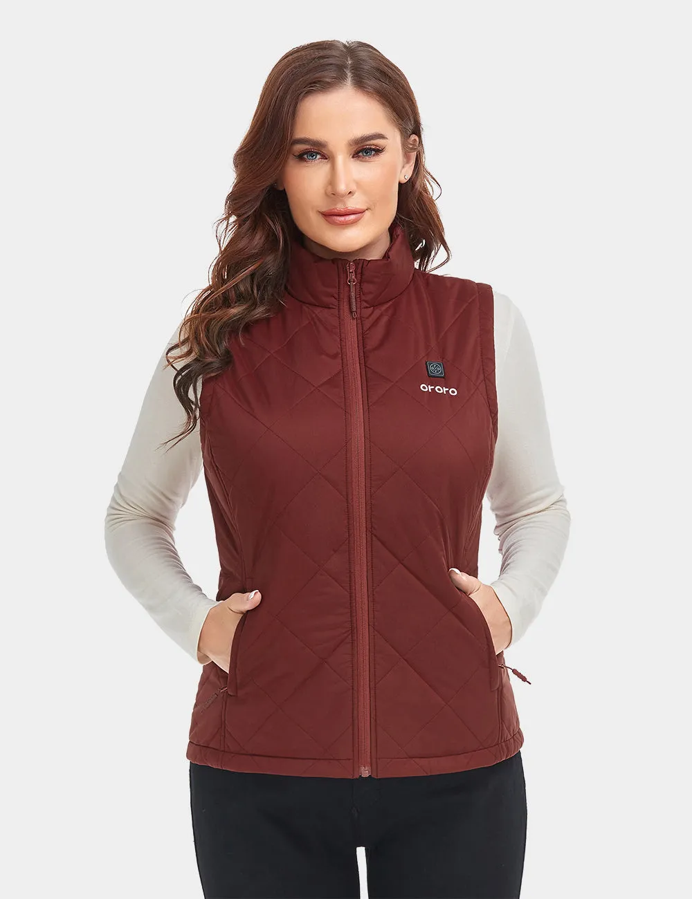 Women's Heated Quilted Vest (Apparel Only)